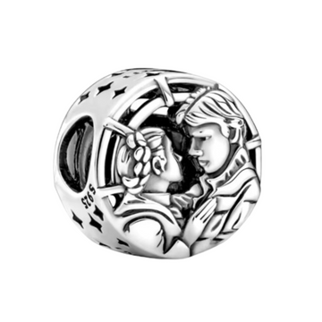 Charm Circulo Pricesa Lea y Han Solo