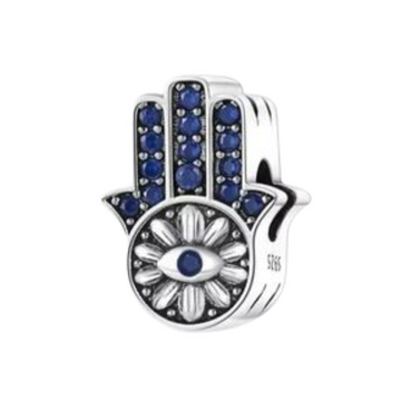 Charm Mano Fatima 7 azul
