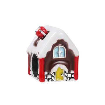 Charm Casita con nieve