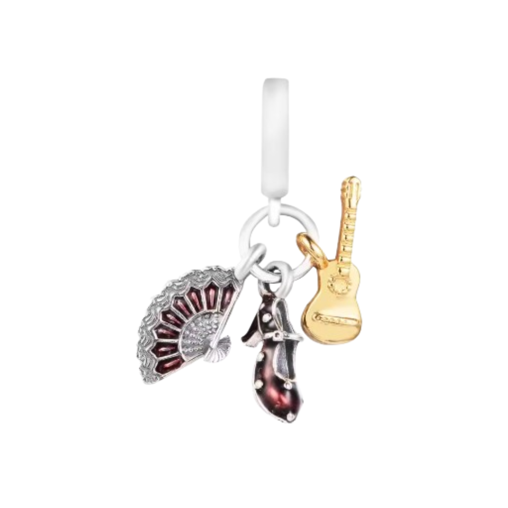 Charm Kit abanico tacon y guitarra