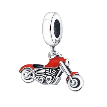 Charm Moto roja