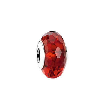 Charm Murano rojo