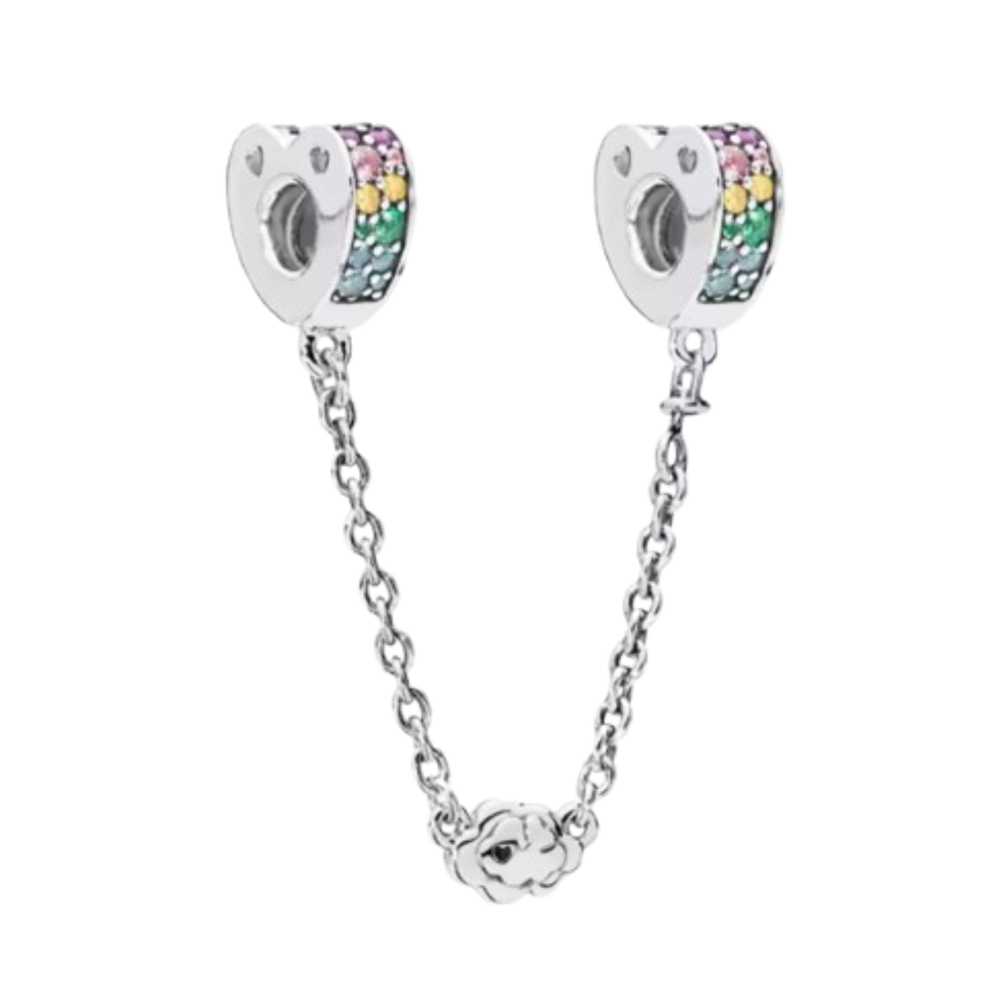 Charm C.S. Corazon piedras color