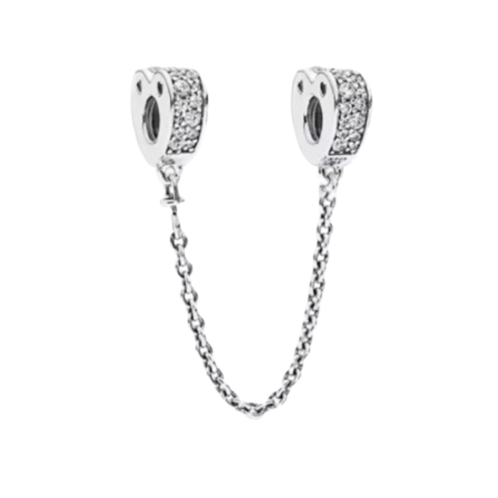 Charm C.S. Corazon de piedras plata