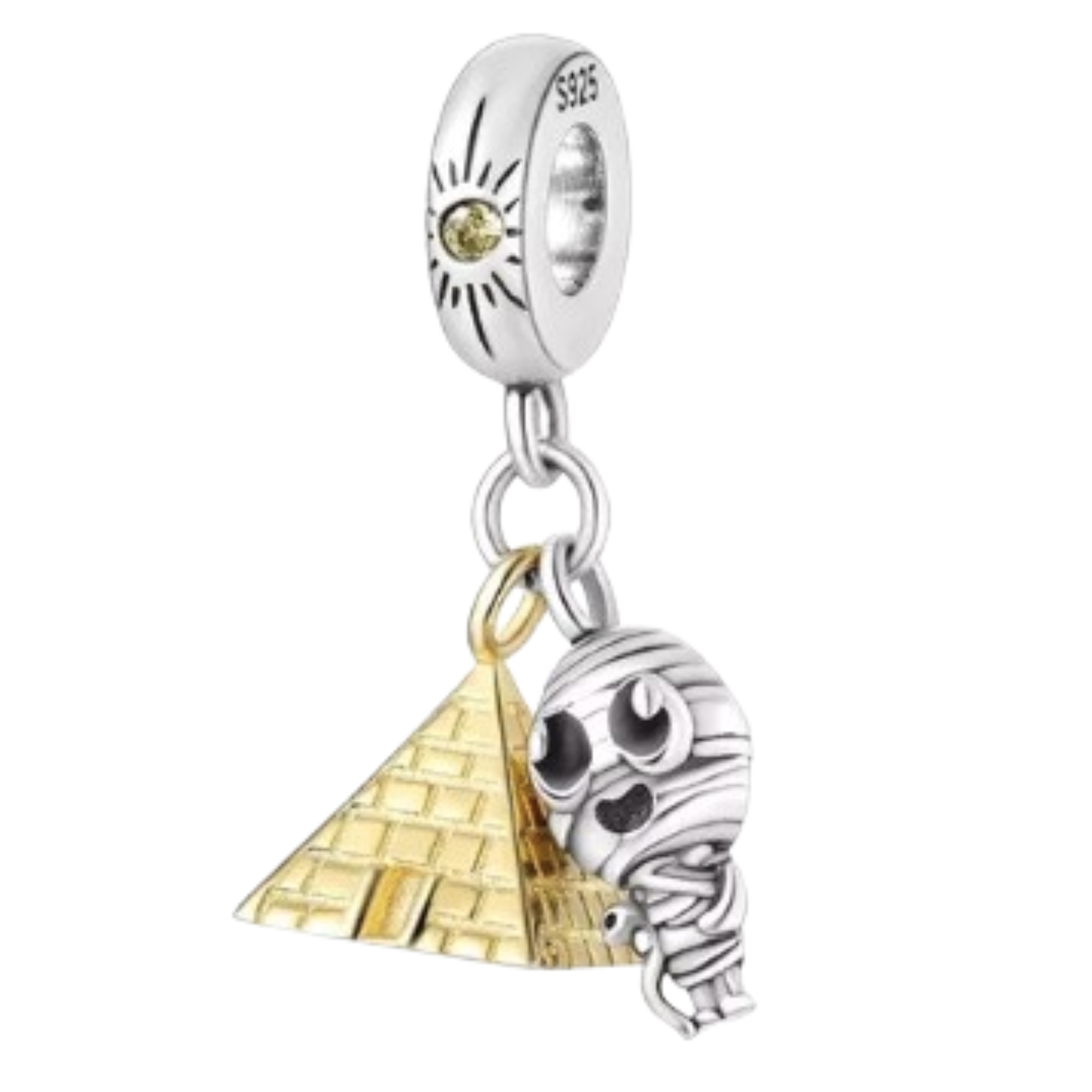 Charm Piramide y momia