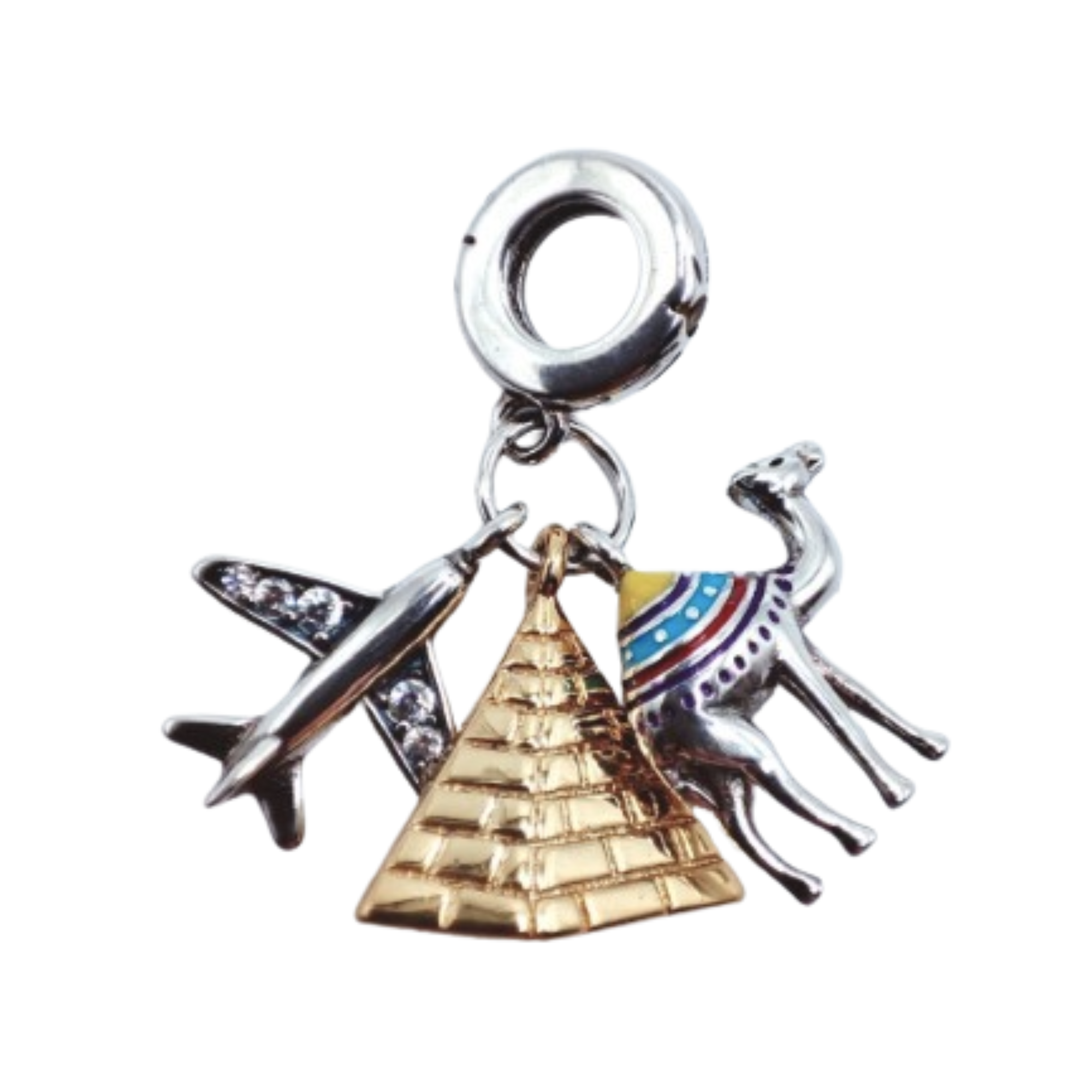 Charm Piramide camello