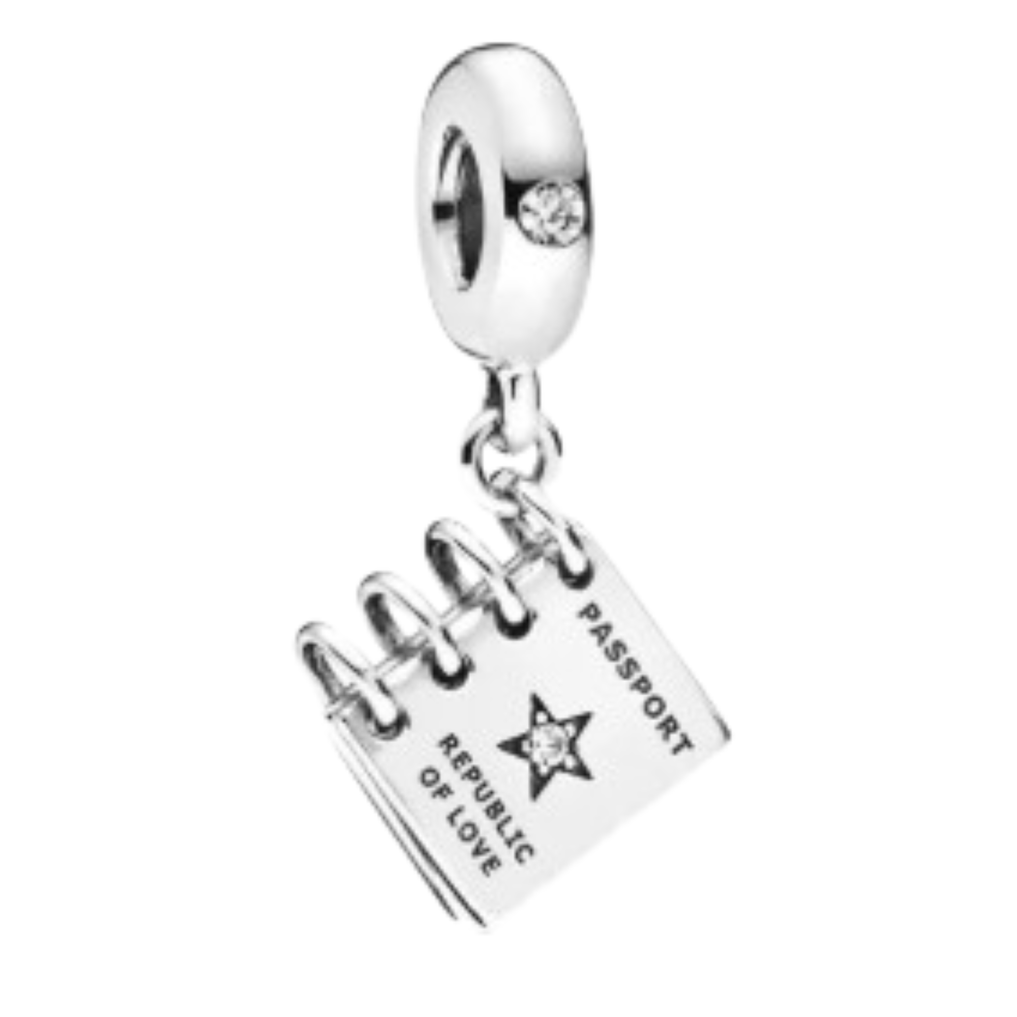 Charm Pasaporte plata