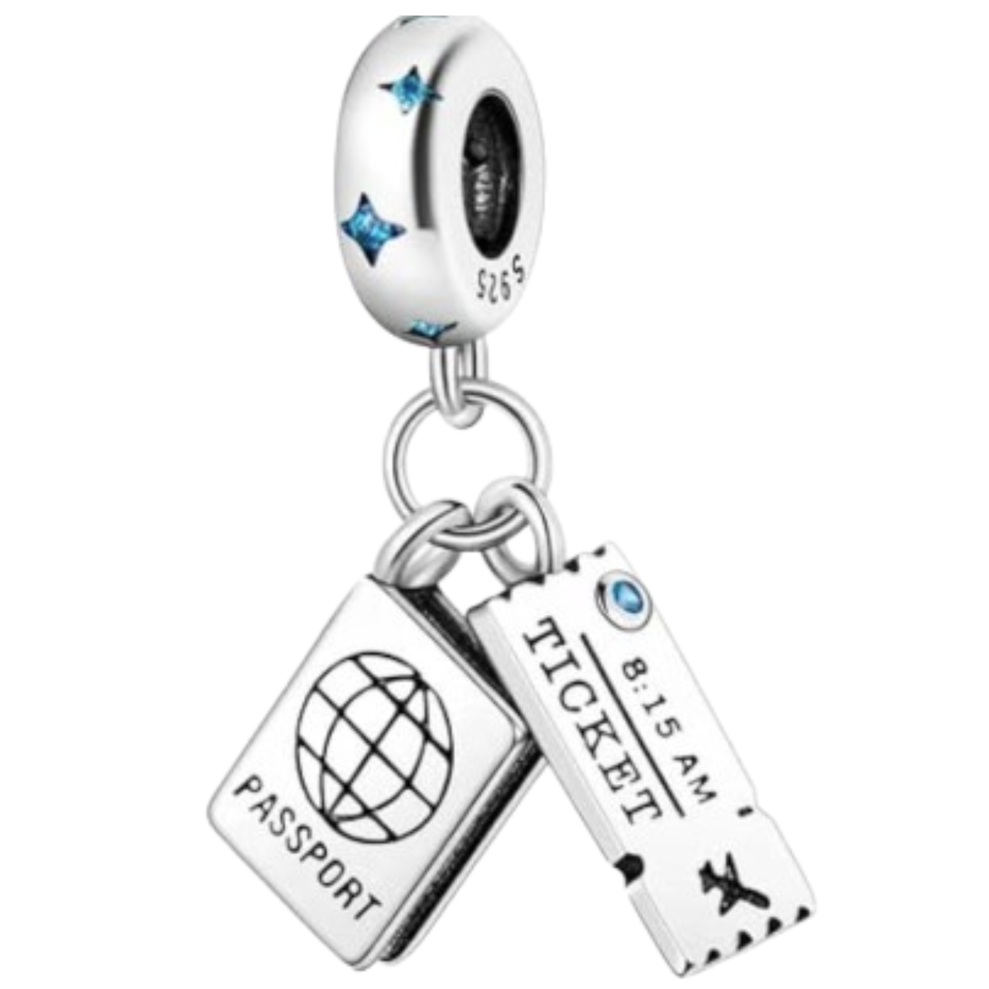 Charm Pasaporte con ticket