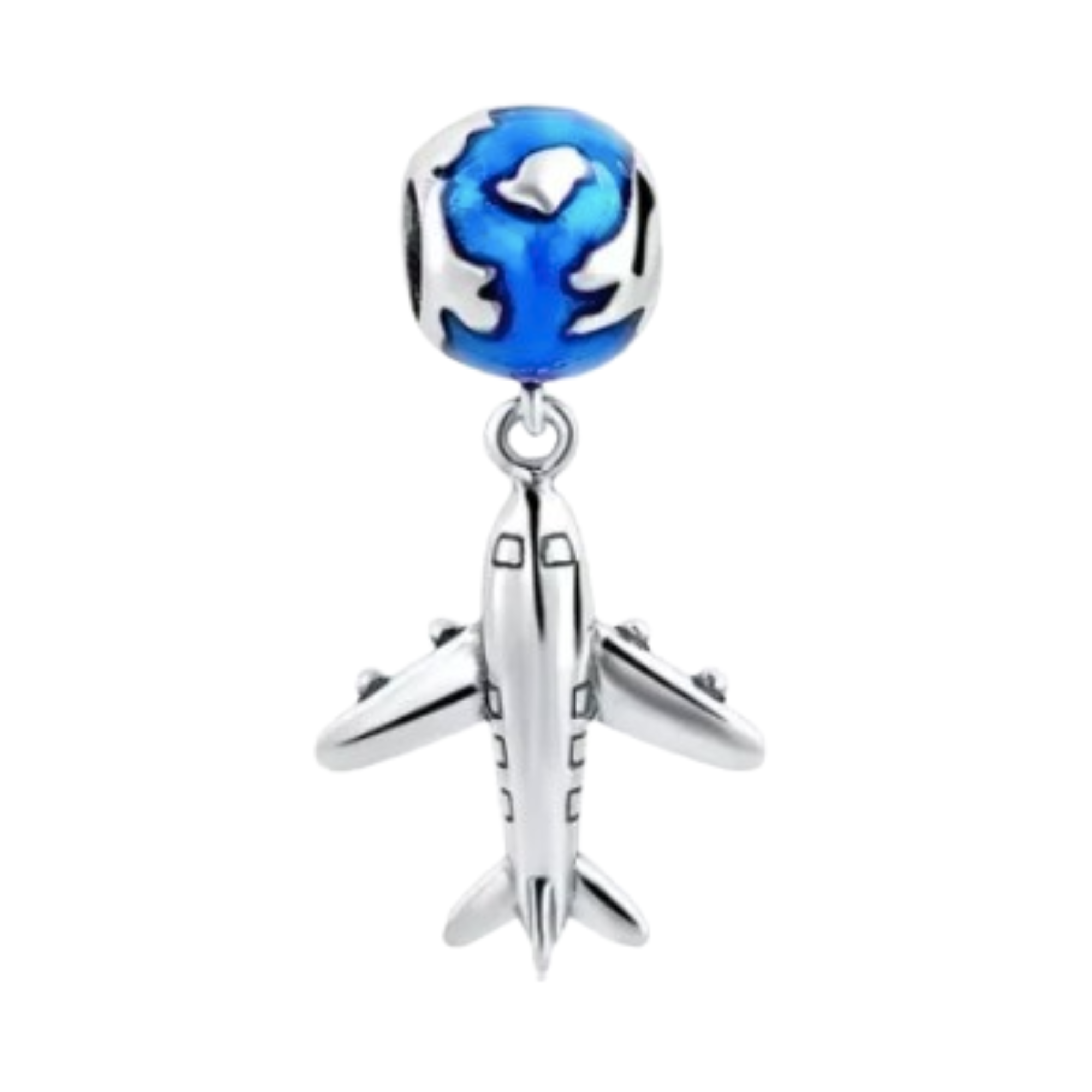 Charm Mundo y avion colgando