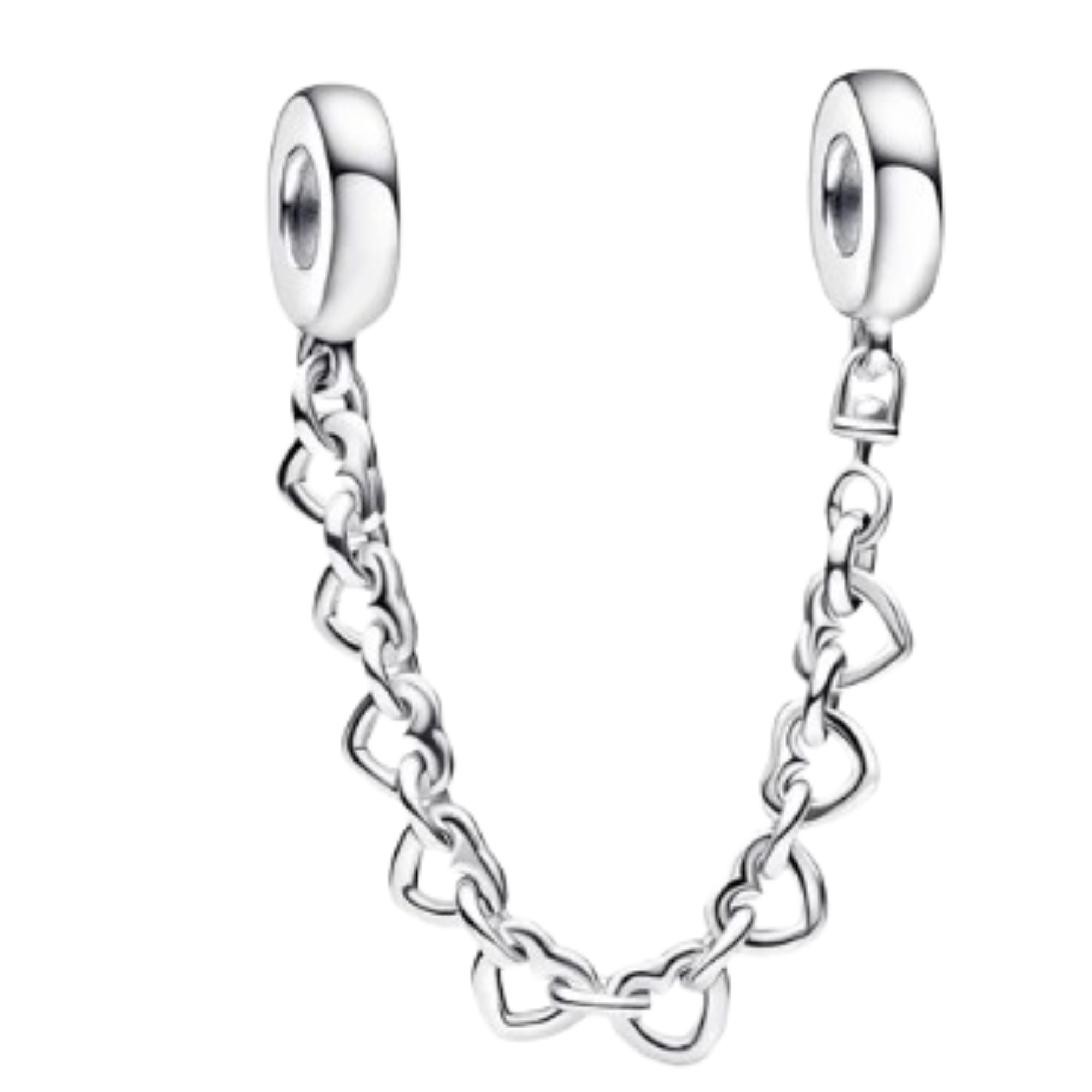 Charm C.S. circulo liso plata