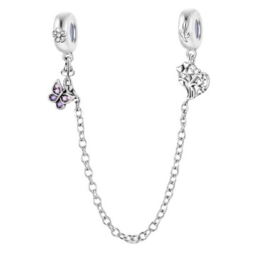 Charm C.S. Arbol de la vida y mariposa