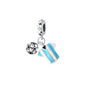Charm balón y playera de futbol