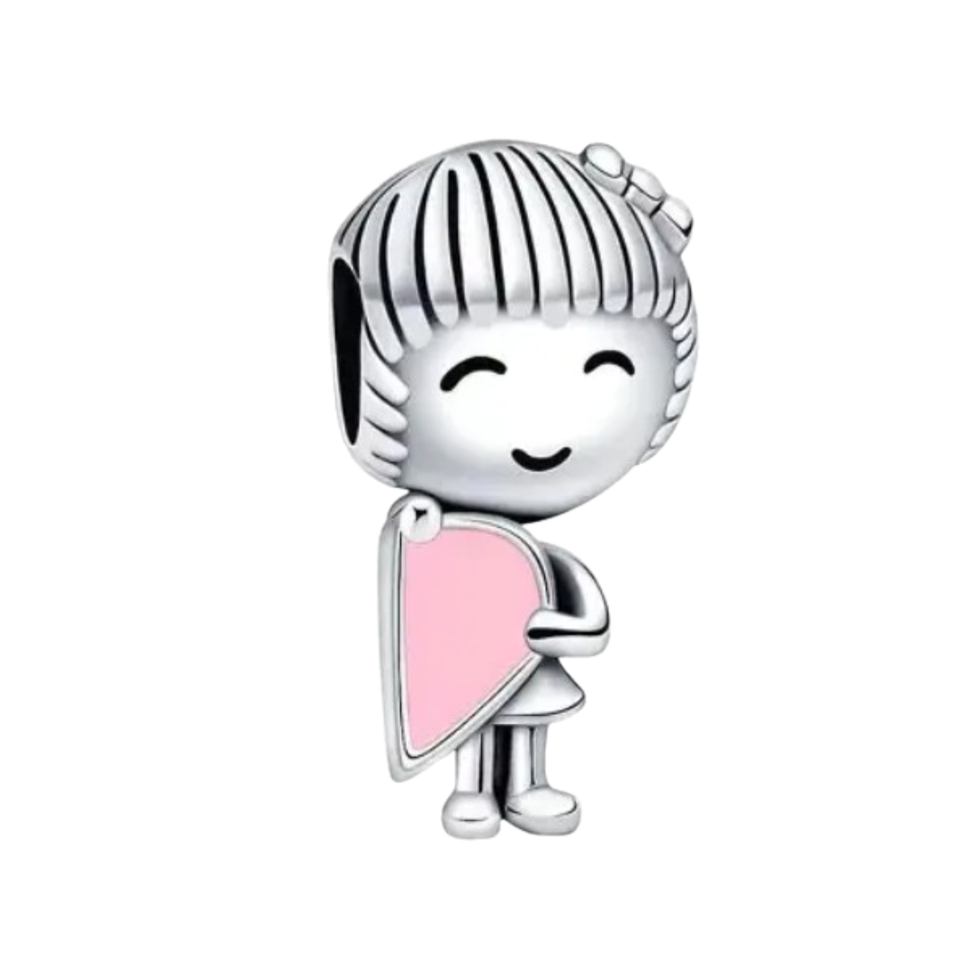 Charm Niña medio corazón