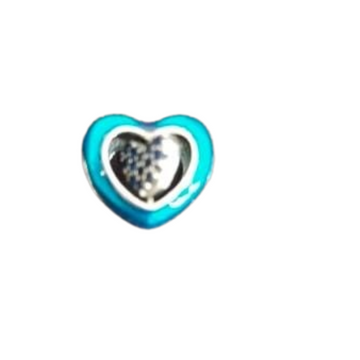 Charm Corazon azul móvil