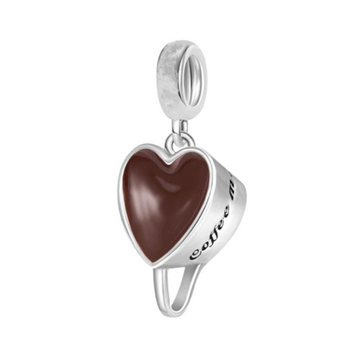 Charm Taza de café corazón