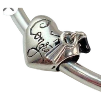 Charm Corazon graduado