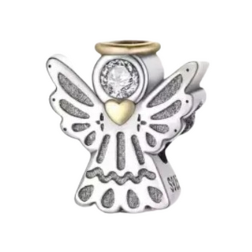 Charm Angel aureola dorada