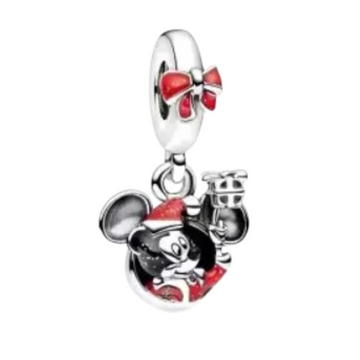 Charm Mickey navideño