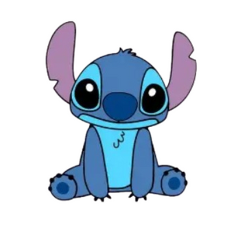 Charm Stich azul