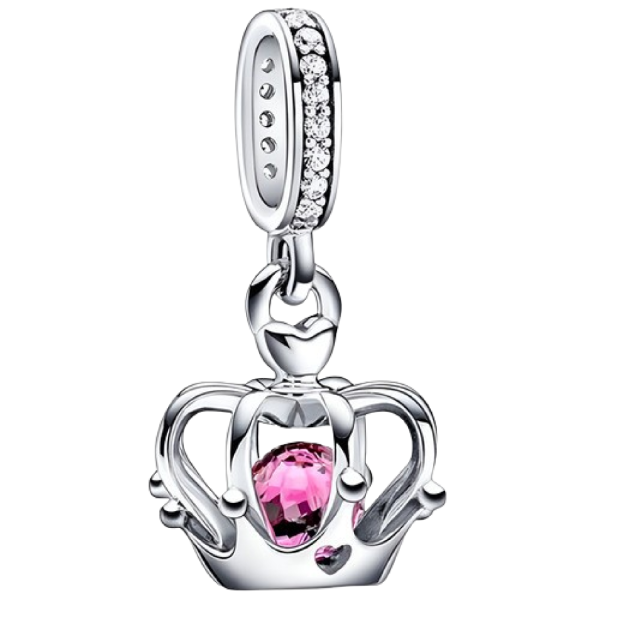 Charm Corona con piedra adentro