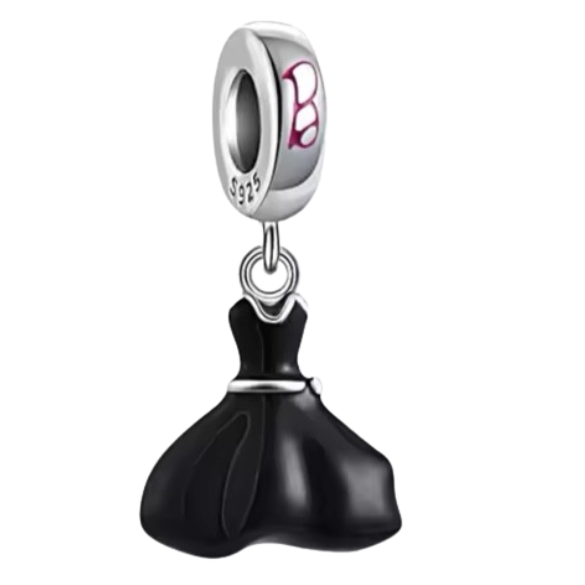 Charm Vestido negro Barbie