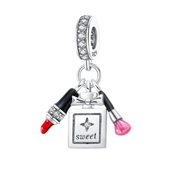 Charm Maquillaje brocha labial y perfume