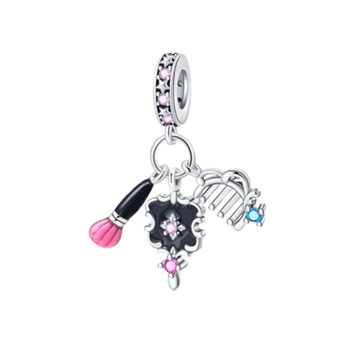 Charm Kit peineta espejo y brocha
