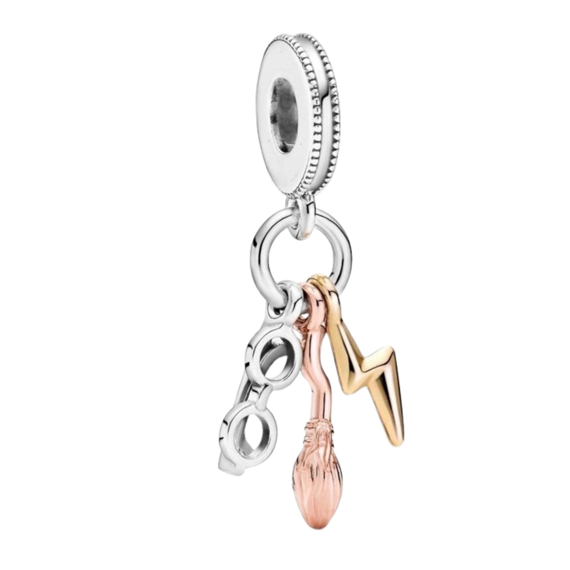 Charm Escoba, lentes, rayo