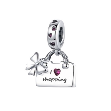 Charm I love shopping