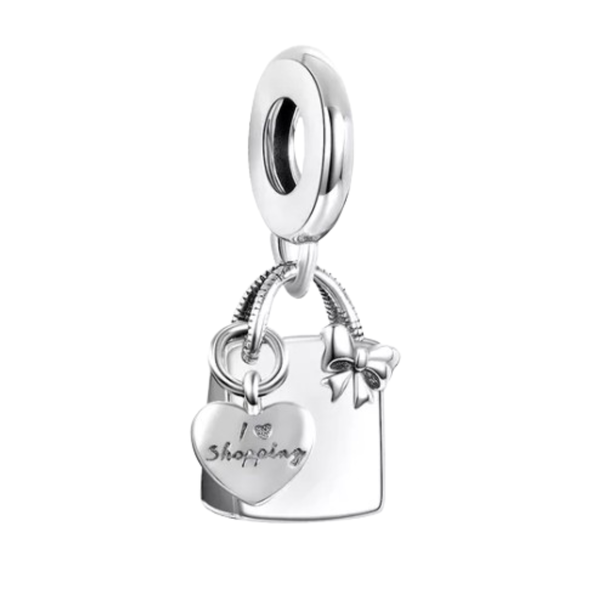 Charm Bolsa gris Pandora