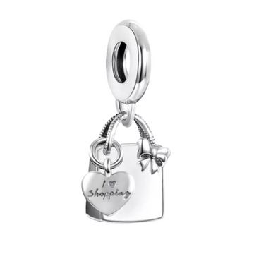 Charm Bolsa gris Pandora