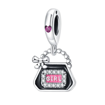 Charm Bolsa girl Negra