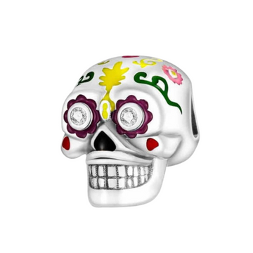 Charm Calaverita plateada