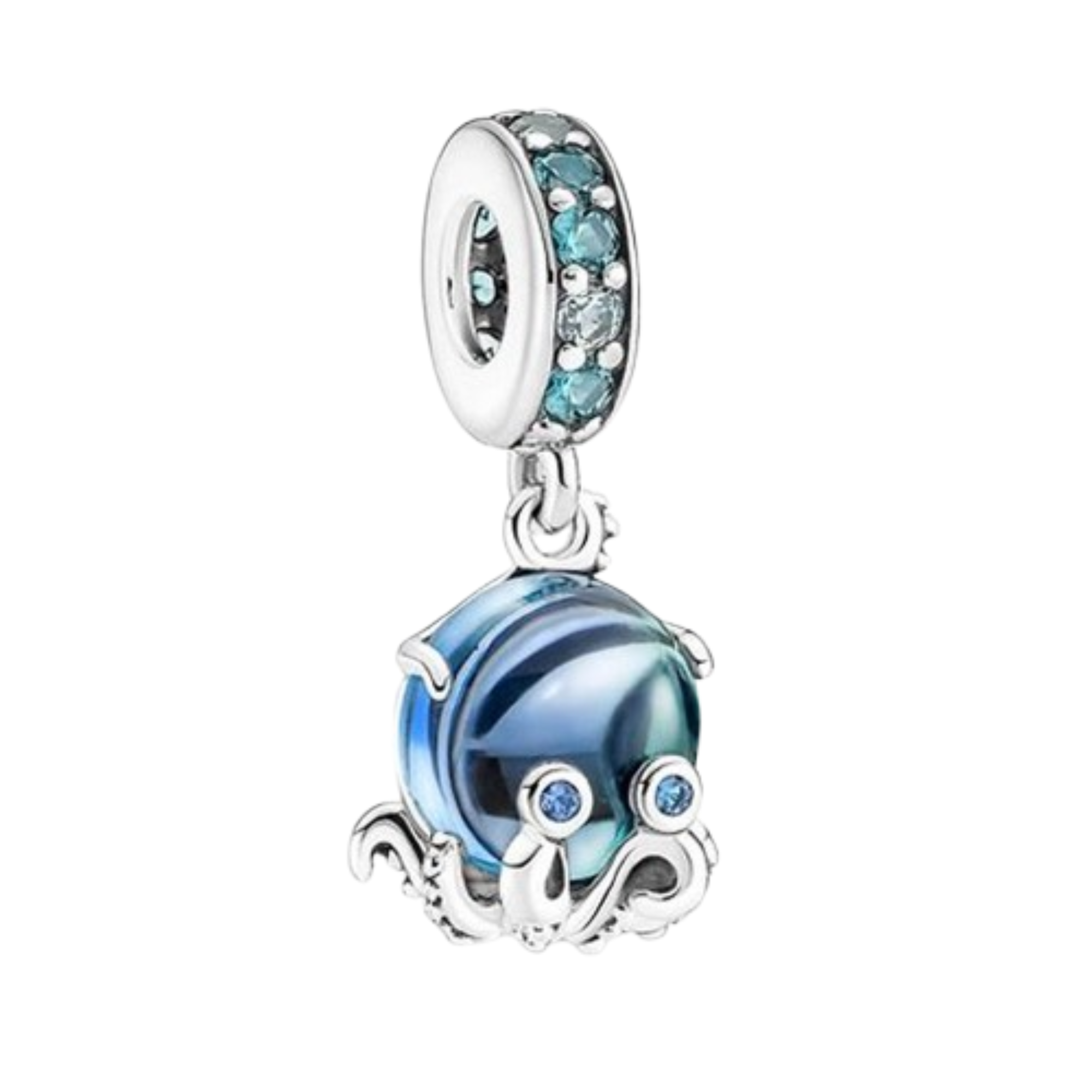 Charm Pulpo azul rey