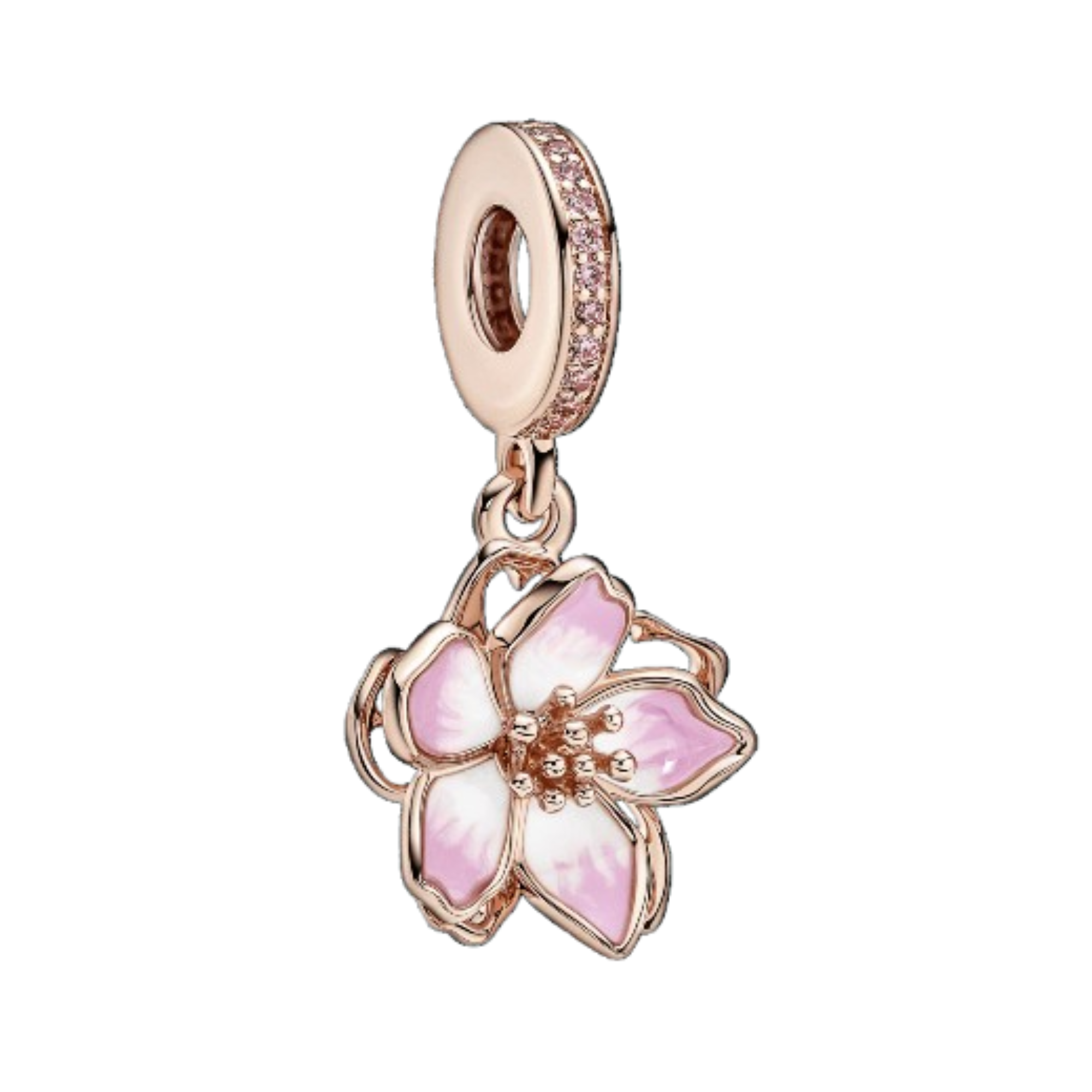Charm flor de loto golden