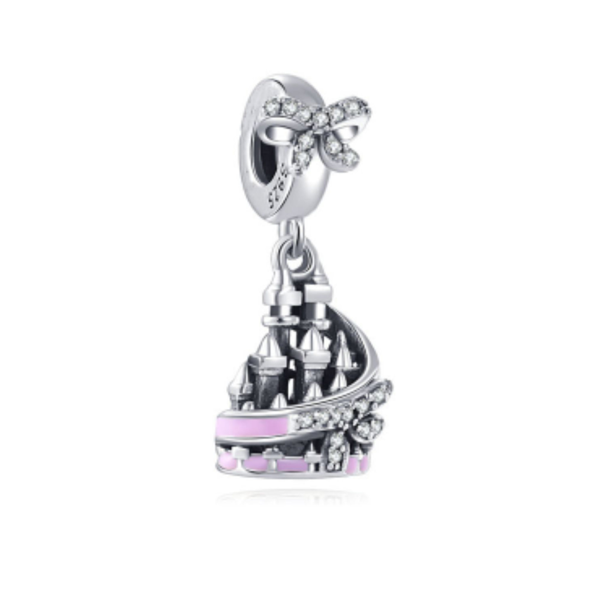 Charm Castillo banda rosa