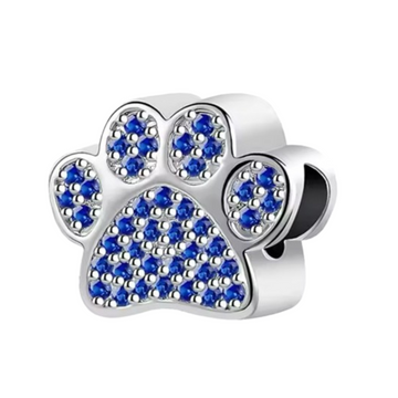 Charm Huella azul