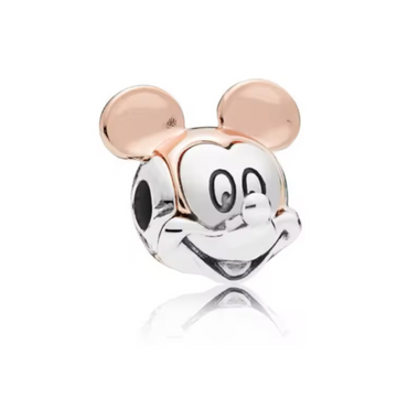 Charm Cabeza Mikey golden rose