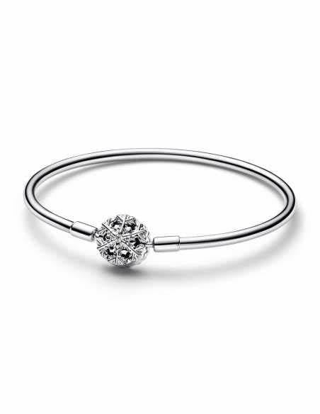 Brazalete rigido copo de nieve